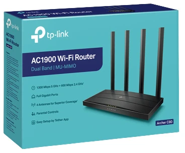 TP Link Archer C80 WiFi Router Price in bd